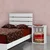 Hanah Home Ram za krevet Fuga 90, 95x100x205 cm, Beli