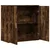 Komoda boja dimljenog hrasta 79x38x80 cm konstruirano drvo