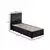 Hanah home Krevet Ela 100x38x200cm Crni