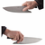 Güde Solingen Kuharski nož THE KNIFE GRENADILL DAMASCUS, 26 cm, rjava, Güde