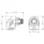 KOTNI ADAPTER M12D-W/RJ45-G