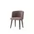 Hanah Home Set trpezarijskih stolica Soft 4111 V4, 4 komada, Smeđe boje