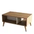 Hanah Home Klub sto Exxen 90x54x41,6cm Hrast-Beli