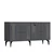 Hanah Home Konzola Junes, 150x79x40 cm, Antracit-srebrne boje