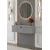 Hanah Home komoda Mimosa 70, 70 cm, svetlosiva