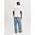JACK & JONES Majica JJDEVIN DAYTONA  safir / bela