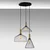 Opviq Luster Dear-11215, 50-140cm, 63x54 cm, 3xE27