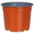 Okrugla saksija za cveće 200 pcs Terakota O 10 x 8 cm Plastika