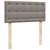 Vidaxl Box spring postelja z vzmetnico taupe 100x200 cm blago