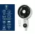 Beper P206VEN161 Stojeći ventilator, Daljinski, Beli