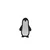 Hanah Home Podno ogledalo Penguin, 90 cm x 150 cm, Crno