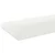 Lebdeća polica Zidne 3 pcs Bijeli 40 x 9 x 2,5 cm Čelik