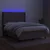 Vidaxl Box spring postelja z vzmetnico LED taupe 140x190 cm blago