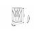 RABALUX Stona lampa boire crna