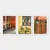 Wallity Set uramljenih slika 3BC_255218, 3 Dela