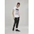 Mister Tee Majica Marvel Crew Tee, bela