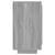 Vidaxl Komoda siva sonoma 80x40x75 cm