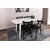Hanah Home Retro 1193 Trpezarijski sto, Bela