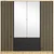 Garderobna omara Katania 20 - 200 cm - artisan hrast