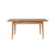 HANAH HOME Vina Atlantic Pine Cream set : sto, stolice i klupa