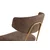 HANAH HOME Set 2 stolice Nancy Brown Gold