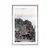 Plakat s paspartujem umetniška slika pokrajine - 40x60 no frame