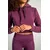 STRIX Ženski duks Essential Cropped Hoodie Plum