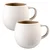 Evviva Set lonček Stones 400 ml/2 kos/rjav/keramika