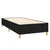 Vidaxl Box spring postelja z vzmetnico črna 90x200 cm blago