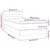 Vidaxl Box spring postelja z vzmetnico LED tem. zelena 80x200 cm žamet