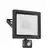 Eglo 64869 - LED reflektor sa senzorom FILETTI LED/10W/230V 3000K IP44 crni