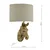 DarLighting ABB0735 - Zidna lampa ABBY 1xE14/40W/230V lanena/zlatna