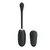 Vibro jaje Pretty love Doreen, 12 vibracija, Crno