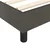 Vidaxl Box spring postelja z vzmetnico temno siva 100x200 cm žamet