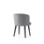 Hanah Home Set stolica Soft-4115 V2, 63x56x103.5 cm, 2 komada, Svetlosive