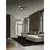 BALLET LED STROPNA LAMPA CRNA 24W 3000K IP20 TRIAC PRIGUŠILJIVA