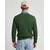 Polo Ralph Lauren PULL COL ROND EN MAILLE TORSADEE LAINE CACHEMIRE Zelena