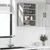 Vidaxl viseča omara “Riga” Grey Sonoma 40x29,5x60 cm iz umetnega lesa