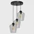 Luster na sajli SANTIAGO 3xE27/60W/230V proziran