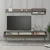 Hanah Home TV komoda sa policama Lyon 2, 180 cm, Krem