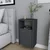 HANAH HOME Noćni stočić Carlin Anthracite