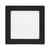 Solight WD171-B- LED plafonsko svetlo LED/12W/230V 3000/4000/6000K crno, kvadratno