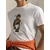 Polo Ralph Lauren Majica bež/rdeča/črna/bela