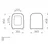 91-003-401 Vitra Shift WC deska