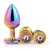 Dream Toys - Butt Plug Set, 3 kos - Srebrna