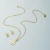Set Snowflake pahulja - Zlatna KP21197