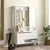 Hanah Home Komoda za hodnik On11-W, 102.2x178.2x35.5 cm, Bela