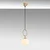 Conceptum Hypnose Luster Ring-13433, 41-127cm, 3xE14, 40W, Zlatne boje