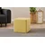 Tabure CUBI 40x40 cm rumene barve