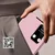GS Ovitek denarnica s preklopom za Samsung Galaxy S23 FE Smart View, roza